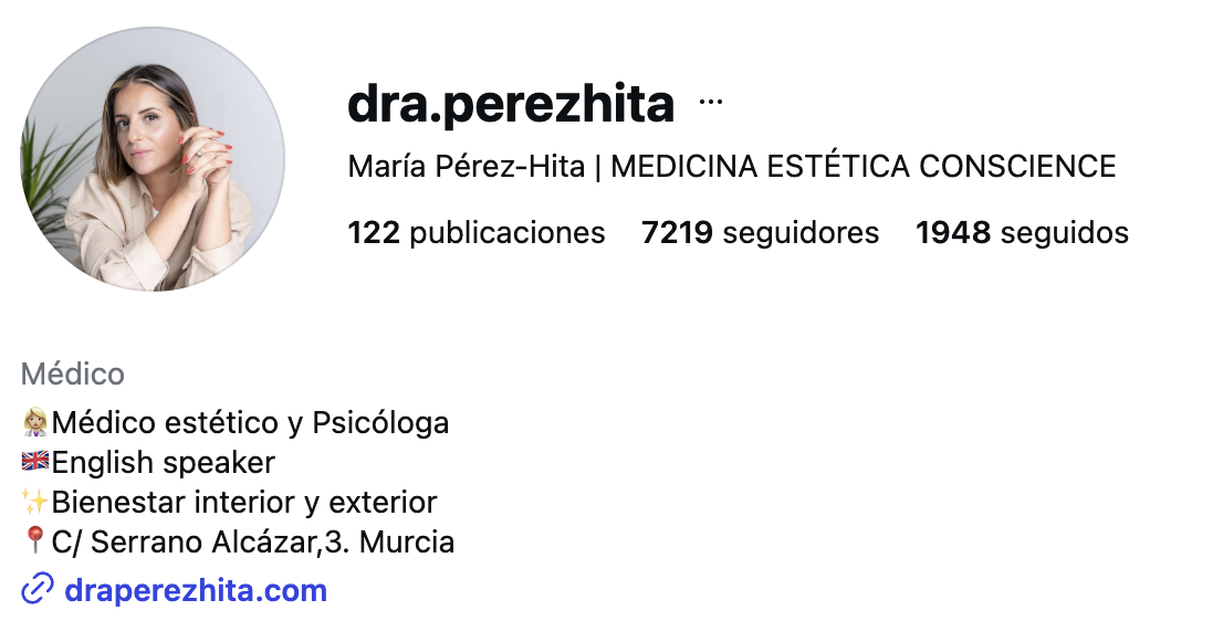 Retrato de Dra. María Pérez-Hita