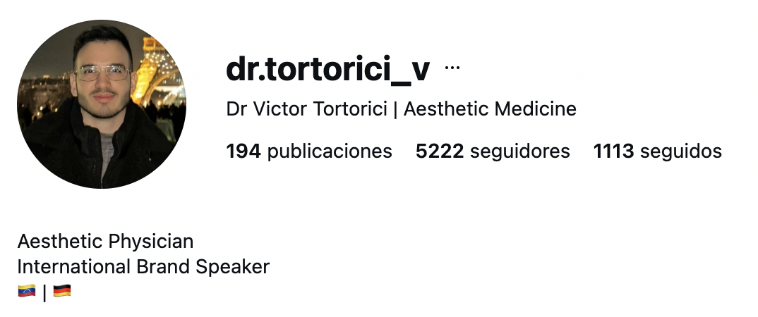 Retrato de Dr. Víctor Tortorici